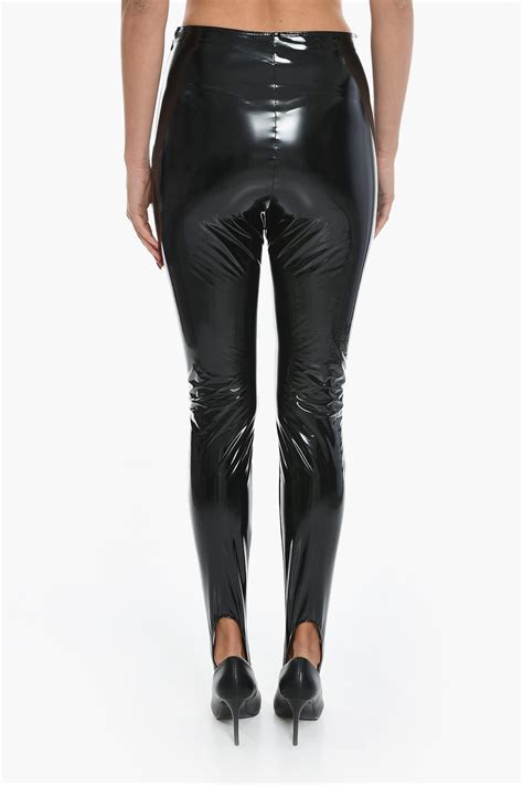Wolford AMINA MUADDI Latex Leggings women - Glamood Outlet