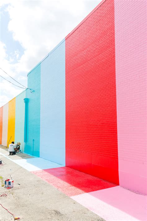 The Sugar And Cloth Color Wall In Houston Video Sugar And Cloth