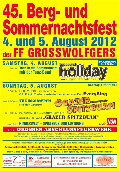 45 Berg und Sommernachtsfest in Gr Wolfgers Gmünd