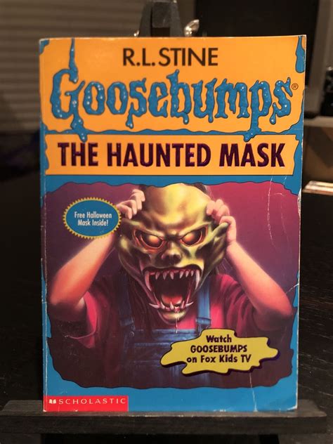 Goosebumps The Haunted Mask 11 By R L Stine 1993 Mask Intact Rare Cult Nm Ebay