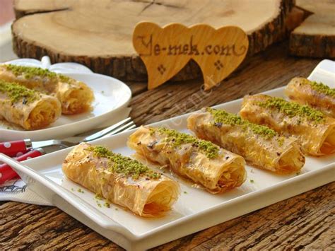 Baklavalık Yufkadan Cevizli Sarma Baklava Nasıl Yapılır 14 16