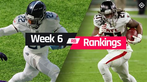 Week 6 Fantasy Rb Rankings Must Starts Sleepers Potential Busts At