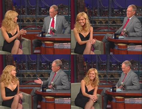 Naked Jessica Alba In Late Show With David Letterman