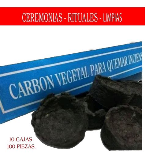 Carbon Vegetal Para Inciensos Paquetes Pzs Meses Sin Intereses