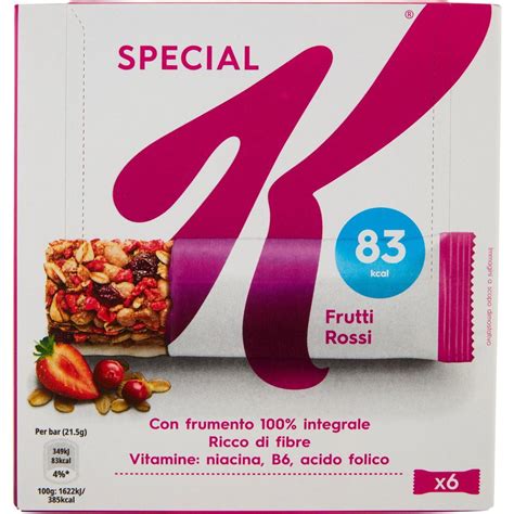 Barrette Ai Frutti Rossi Special K Kellogg S X G Coop Shop