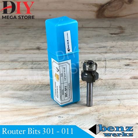 Jual Router Round Over Bit Mata Profil 19 Mm X 1 4 Benz Werkz 301