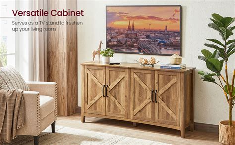 Amazon Vasagle Buffet Cabinet Sideboard Credenza Kitchen