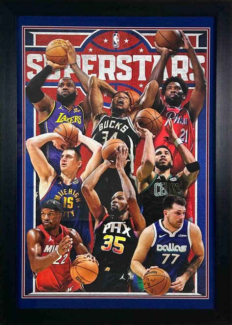 NBA Superstars Player Collage - Funding Innovation