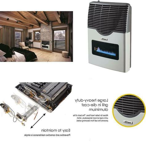 Martin Direct Vent Propane Wall Heater Furnace Built-In