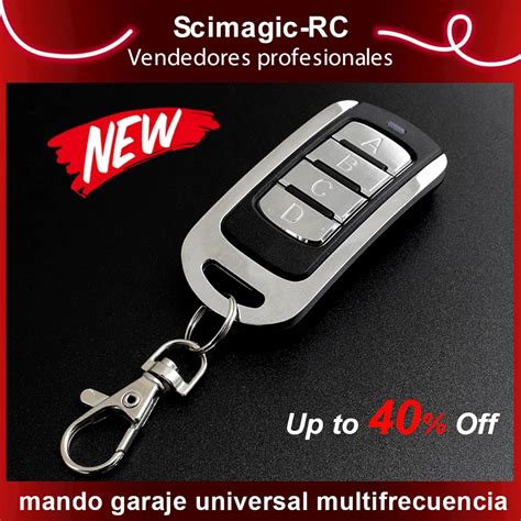 Mando Garaje Universal Scimagic Rc Control Remoto Para Puerta De