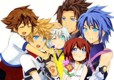 Imagen Sora Riku Kairi Aqua Ven And Terra Kingdom Hearts Wiki