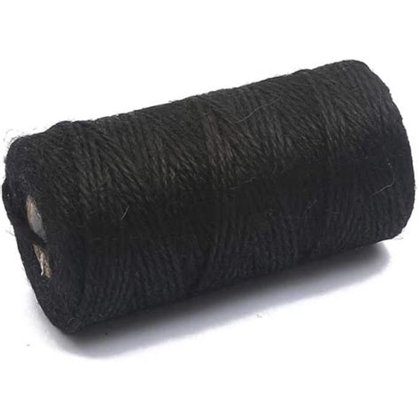 Cqinju Ficelle De Jardin 100M Natural Buckap Jute Jute Coloré Cordon De