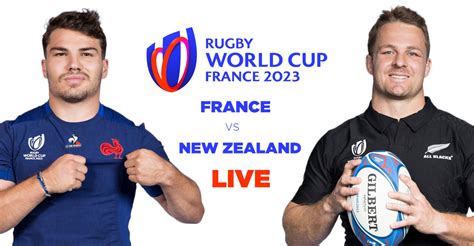 LIVE: France vs New Zealand