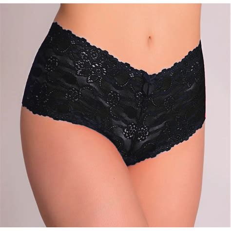 Kit Calcinha Caleçon Renda Shortinho Lingerie Shopee Brasil