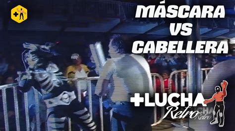 Gran revancha Máscara vs cabellera Pierroth Jr vs L A Park YouTube