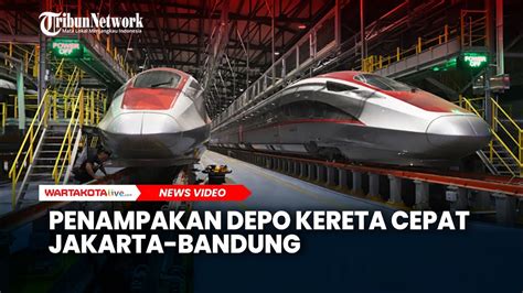 Penampakan Depo Kereta Cepat Jakarta Bandung Di Tegalluar Youtube