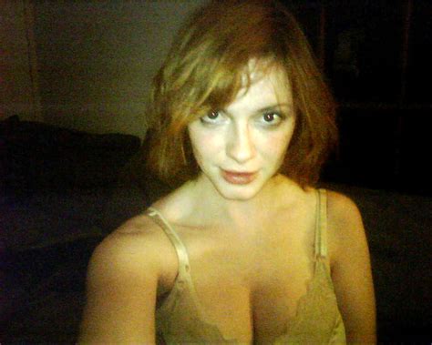 Christina Hendricks Showing Off Her Big Boobs In Leaked Private Pics Porn Pictures XXX Photos