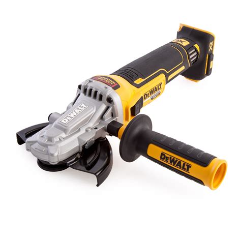 dewalt dcgfn  xr brushless mm flathead angle grinder bare