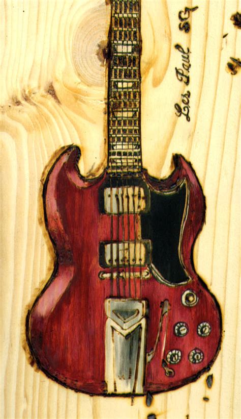 Les Paul Sg Woodburn By Judetrinity On Deviantart