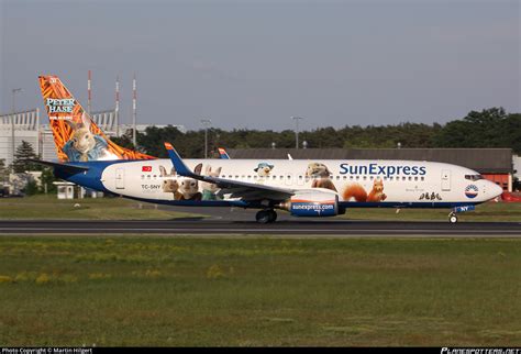 Tc Sny Sunexpress Boeing K Wl Photo By Martin Hilgert Id