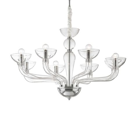 Casanova Ideal Lux Lustre Lumi Res En Verre De Style V Nitien