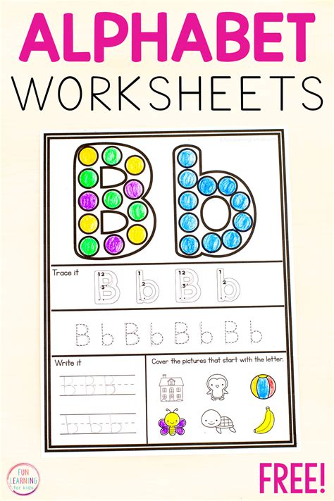 Alphabet Worksheets | Download Free Printables - Worksheets Library