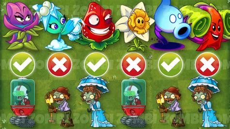 Pvz 2 All Plants With 1 Plant Food Vs Protector Zombie Who Will Win Youtube