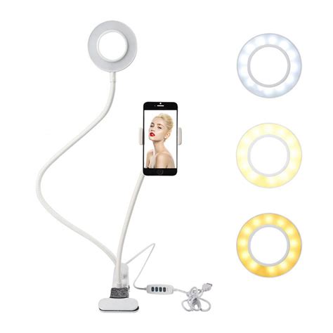 Гибкий штатив для телефона/смартфона со светом Ledcube Flexible Light