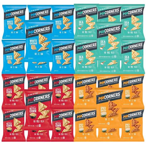 Popcorners Variety Pack In Individual Bags Flavors Kettle