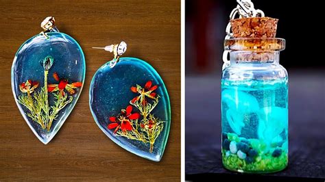 5 IDEAS FOR CHARMING JEWELRY MADE FROM POLYMER CLAY AND EPOXY RESIN