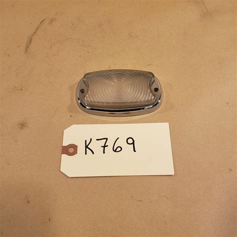 Jaguar XKE E Type S1 3 8 4 2 Reverse Lamp Lucas L595 Clear Lens And