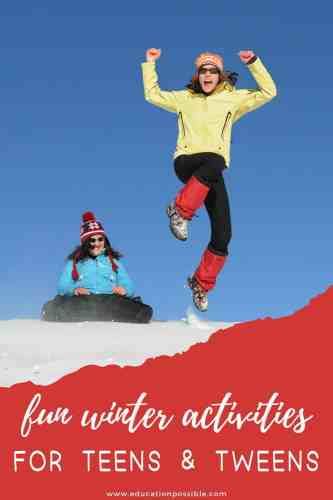 Fun Winter Activities to Do With Your Teens