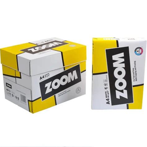 Бумага для офиса А4 ZOOM 80г/м2 500 листов купить по цене в 177.02 грн ...
