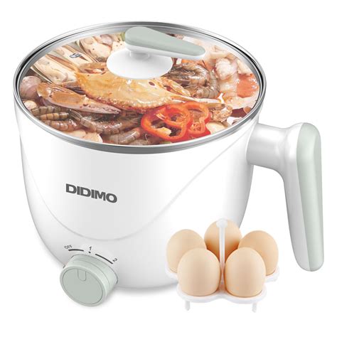 Buy Electric Pot L Hot Pot Portable Ramen Cooker With Over Heating Boil Dry Protection