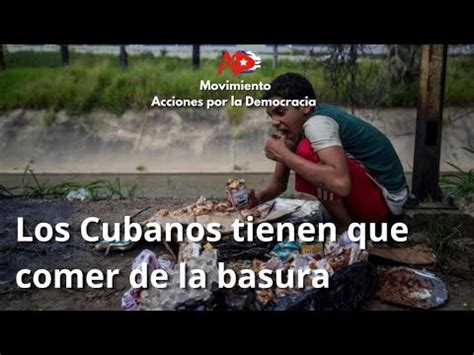 Los Cubanos Tienen Que Comer De La Basura Youtube