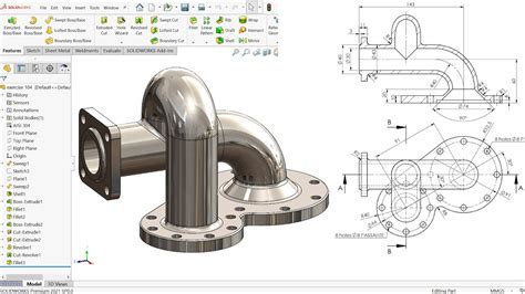 Pipe Modelling In SolidWorks YouTube