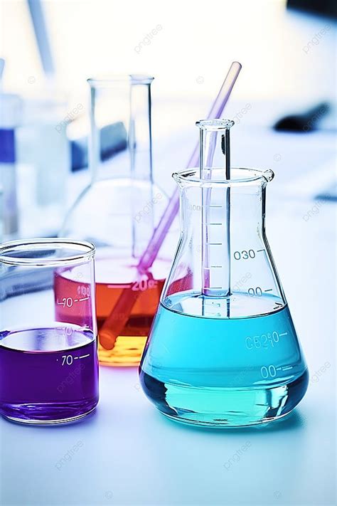 The Ingredients In A Chemistry Lab Background Wallpaper Image For Free ...