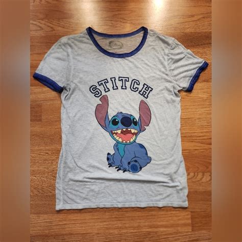 Disney Tops Disney Stitch Tshirt M Poshmark