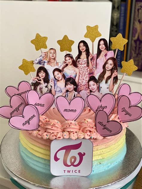 Kpop Twice Birthday Cake For Soso S Th Birthday