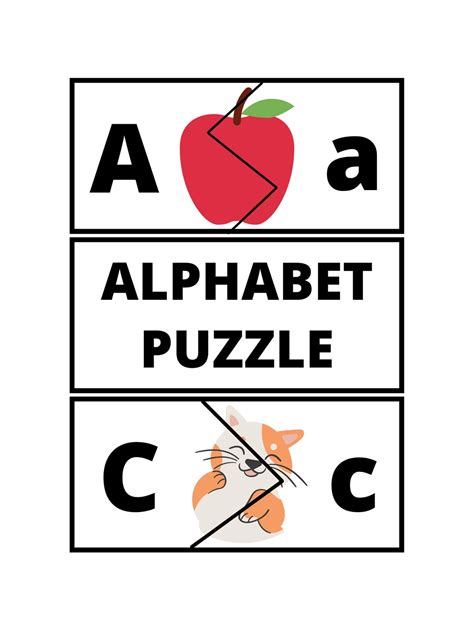 Alphabet Letters / Printable Alphabet Game / Preschool Curriculum ...