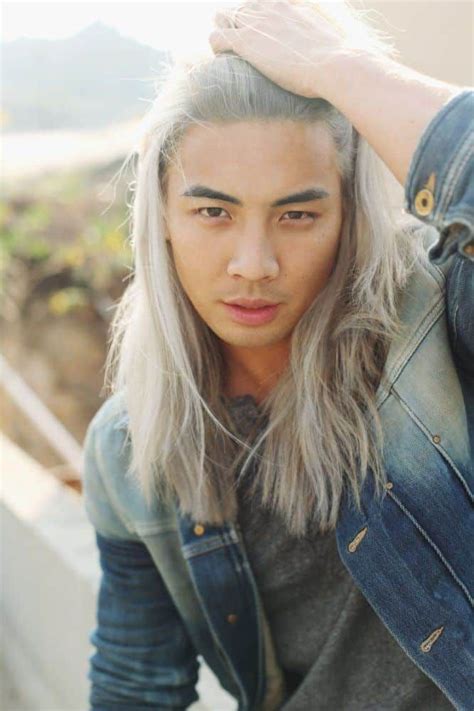 Irresistibly Long Hairstyles For Asian Men Hairstylecamp Long