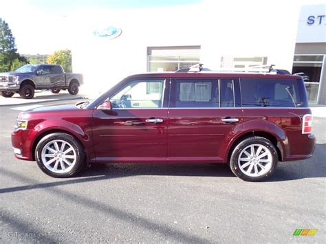 Burgundy Velvet Ford Flex Limited Awd Exterior Photo