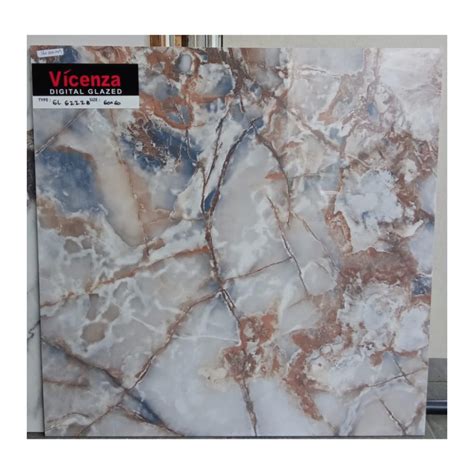 Jual VICENZA GRANIT GLOSSY MOTIF MARBLE UKURAN 60X60 UNTUK LANTAI DAN