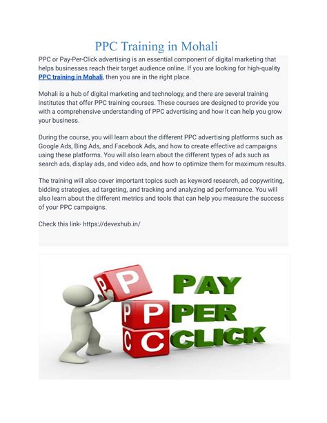 Ppc Training In Mohali By Devex Hub Issuu