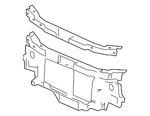 Gm Radiator Lower Support Gm Gmpartsdirect