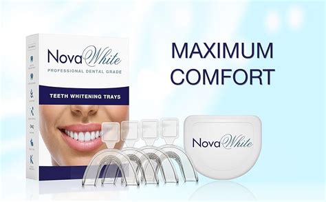 Amazon NovaWhite Teeth Whitening Trays Moldable Trimmable