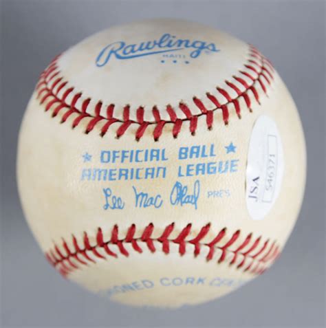 Happy Chandler Signed Baseball