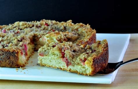 Rhubarb Kuchen The Creekside Cook