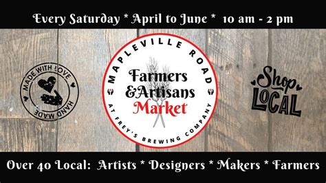 Mapleville Road Farmers And Artisans Market At Freys Brewing Company