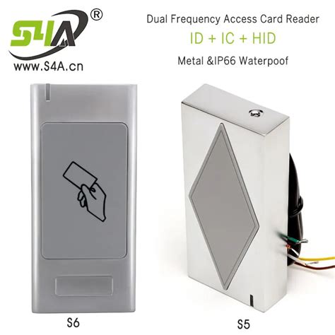 Lecteur De Carte De Contr Le D Acc S Rfid Double Fr Quence Lecteurs